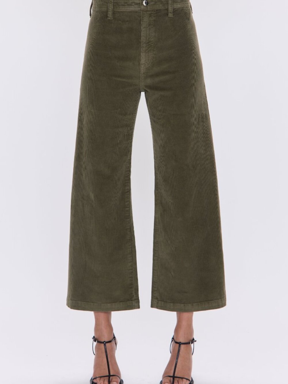 Pistola Denim Penny Crop High Rise Wide Leg Jean in Sequoia Multiple Sizes NWT - Picture 8 of 8